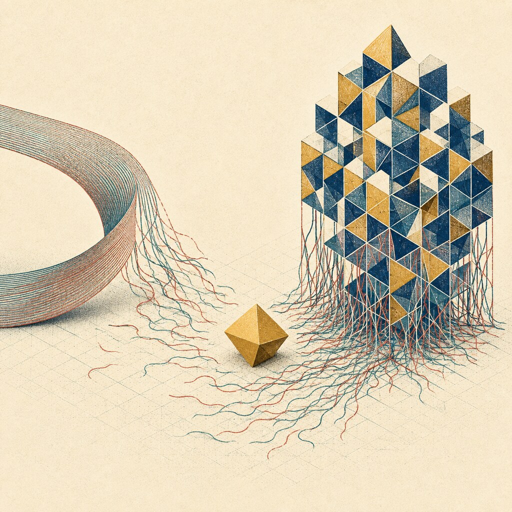 Unravelling curve, standing lattice